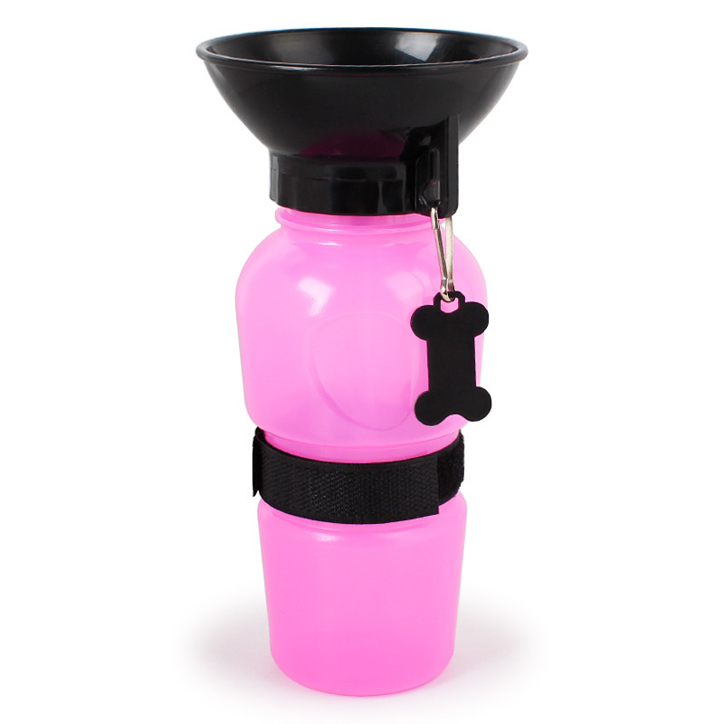 500ml Outdoor Automatic Feeding Pet Water Bottle For Dog
