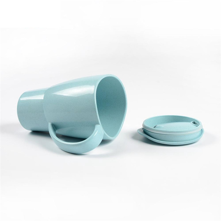 Latest Eco Friendly Reusable Wheat Straw Cup 