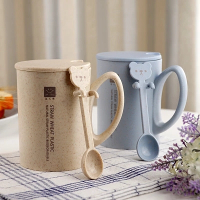 Wheat Straw Biodegradable Eco-Friendly Cup Set
