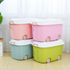 Factory Supply High Quality Plastic Storage Box With Wheel