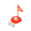 Best Selling Interesting Golf Game Toilet Golf Mini Golf Game Indoor