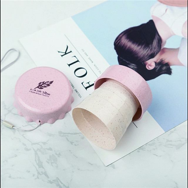100% BPA Free Bio-degradable Straw Telescopic Cup