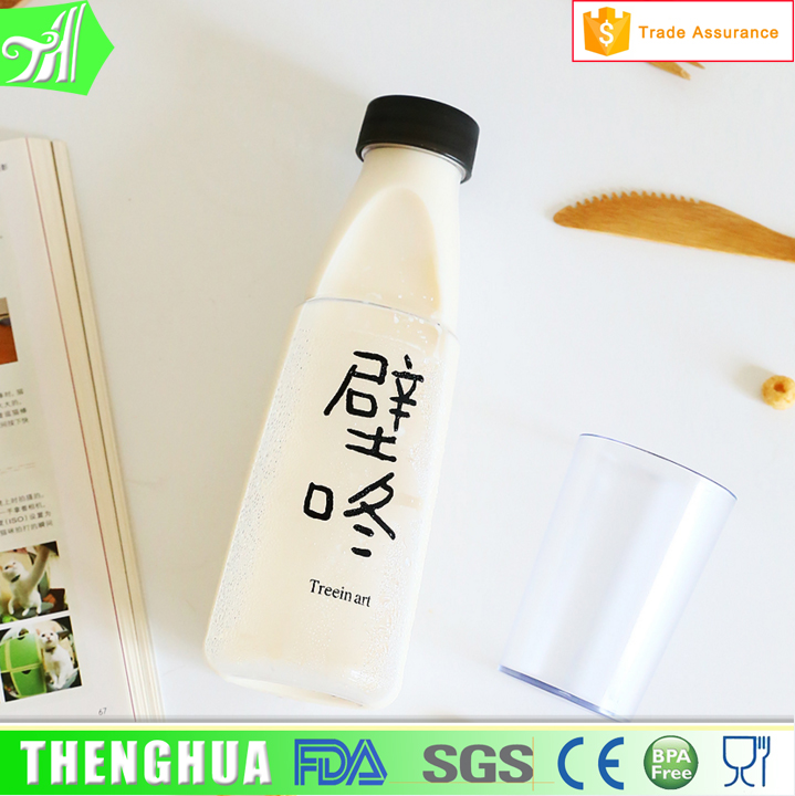 Creative Fonta Customized Plastic Shaker Insulated Water Bottle