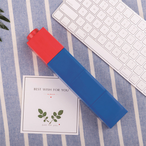 Blocks Design Kids Water Bottle, Children Water Bottle, Water Bottle For Kids