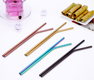 Customized Size Food Grade 304 Stainless Steel Drinking Straw