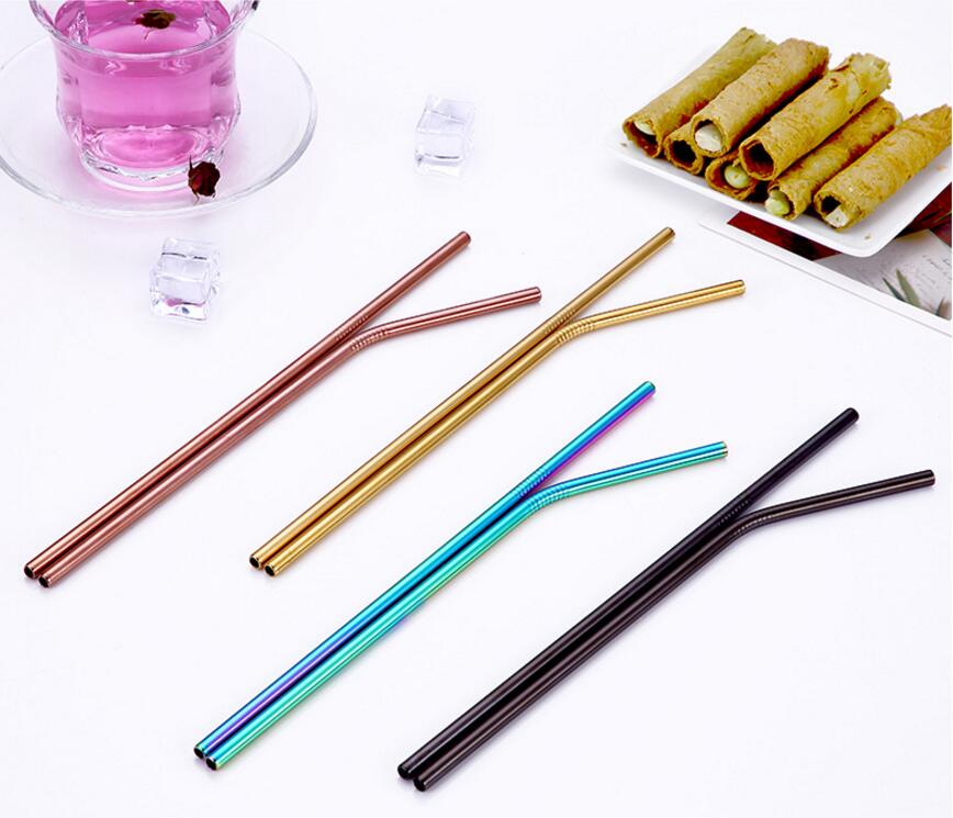 Customized Size Food Grade 304 Stainless Steel Drinking Straw