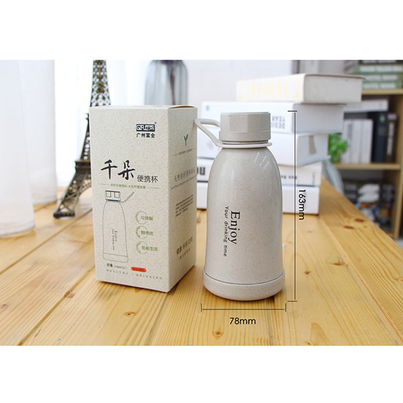 Wholesale Disposable Bpa Free Plastic Dumbell Sports Water Bottle with Logo