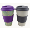 Wholesale Printed Free Sample Creative Custom Degradable Tea Bamboo Coffee Travel Mug