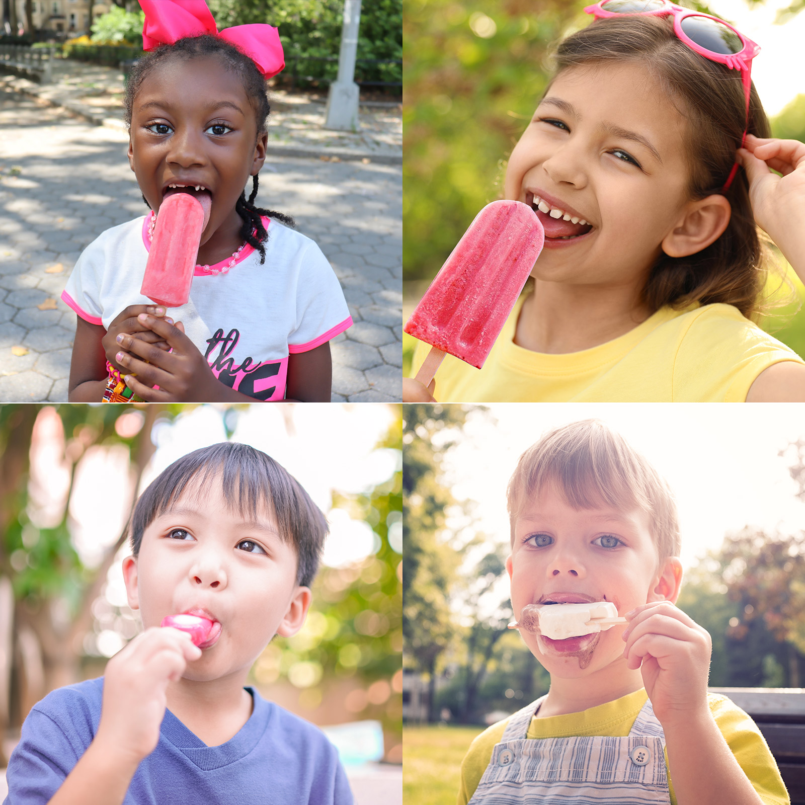 Value Easy Release Popsicle Molds Ice Pop Molds Silicone Bpa Free (7-1)