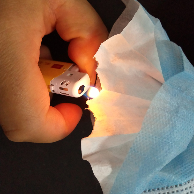 Disposable Mask Melt-blown Nonwovens Three-layer Protective Medical Surgical Mask