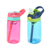 THVALUE Wholesale Customized 450ml Kids Drinking Bottle Plastic Drink Kids Water Bottle with Straw 