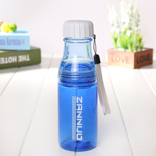 THVALUE 2 parts Detachable Japanese Cherry Sunny Tritan Plastic Portable Milk Sports Coke cola Soda Water Bottle Kids 
