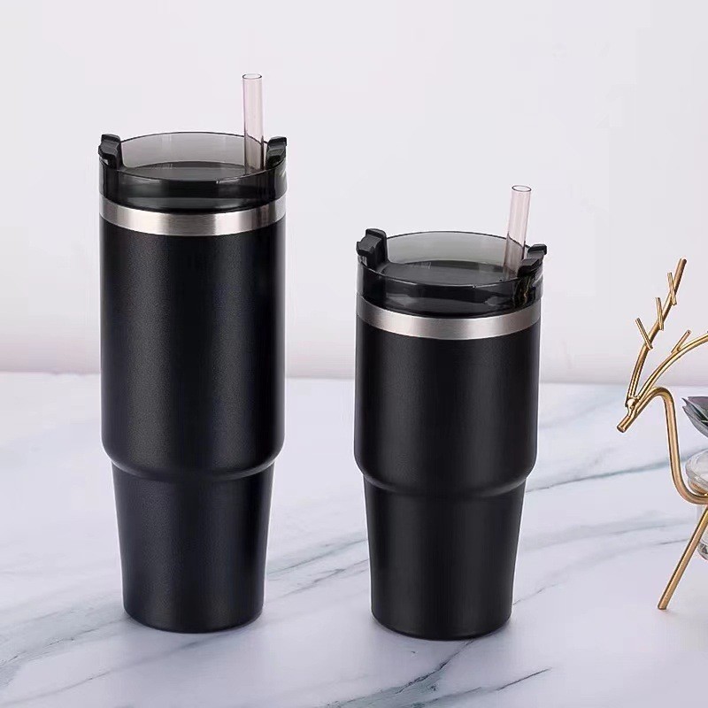 THVALUE 32 Oz/20 Oz Stainless Steel Insulate Tumbler for Car Cup Holder Double Wall Insulated Vacuum Coffee Mugs