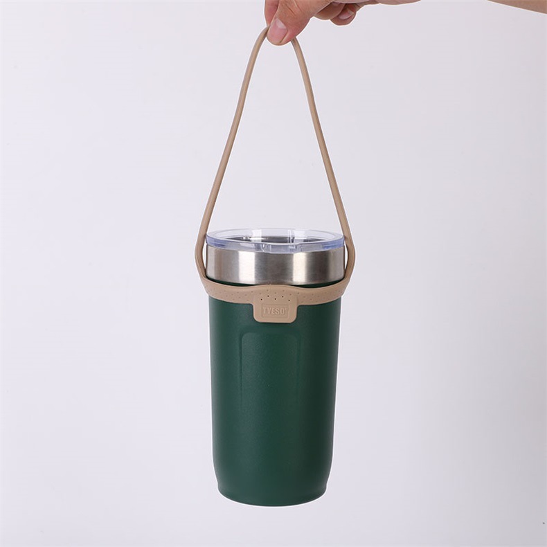 THVALUE High Quality Stainless Steel Water Tumbler, Stainless Steel Tumbler with Lid Supplier, 32 Oz , with Strap 
