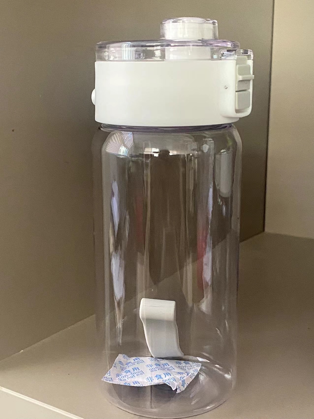 THVALUE 350ml 500ml 800ml 1000ml Plastic Water Bottle with Straw Wholesale Kids Clear Water Bottle for School with Strap 