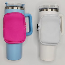 THVALUE Water Bottle Pouch for Stanley 40oz, 30oz, 20oz Tumbler, Water Bottle Fanny Pack for Stanley Gym Bottle Handheld Caddy for Stanley Cup Accessories for Women Men