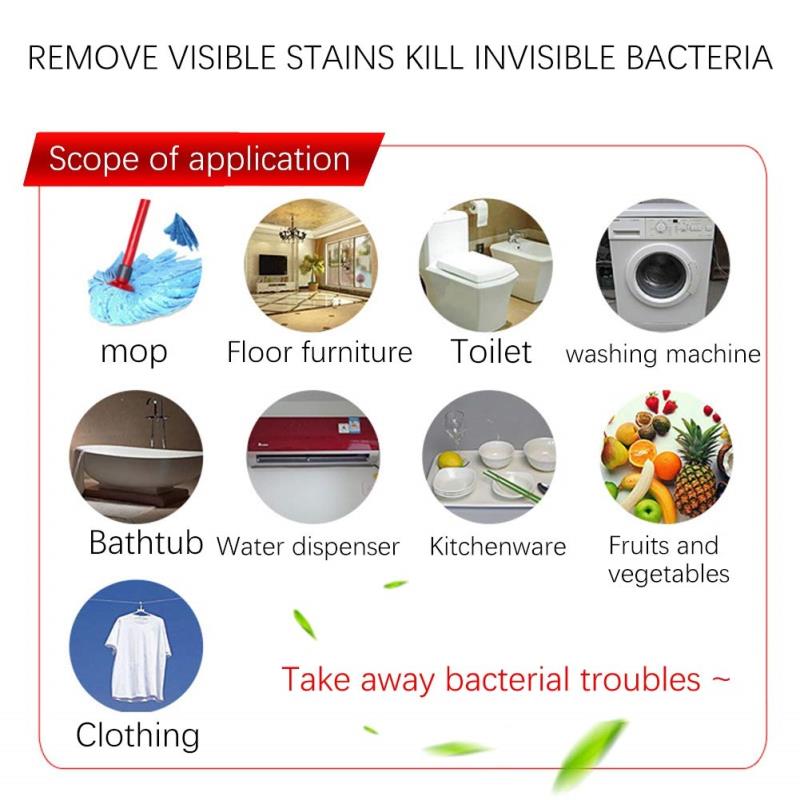 20 Pieces Disinfection Tablet Effervescent Chlorine Tablets Laundry Household Purification 
