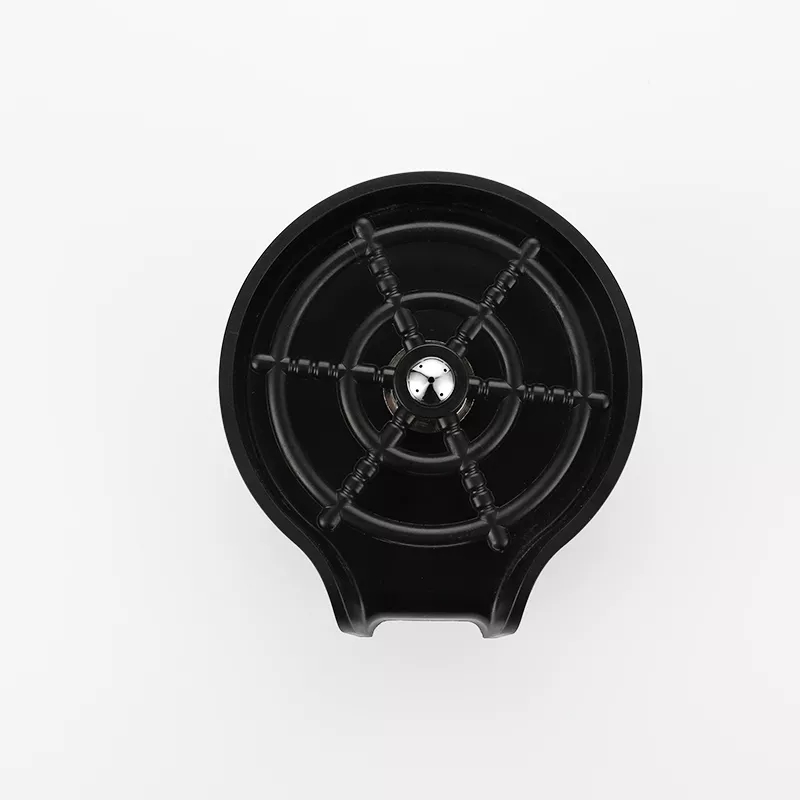 THVALUE Automatic Cup Washer Glass Rinser Cleaning Tool for Kitchen Sinks Bar Coffee Shop Washer Cleaner Glass Rinser Bar Glass Rinser