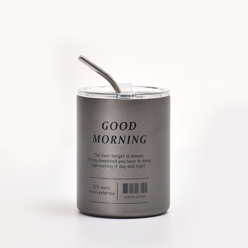 THVALUE 350ml/600ml Iced Coffee Stainless Steel Tumbler with Lid And Straw, 12 Oz Sublimation Tumblers, 20 Oz Coffee Tumbler Factory