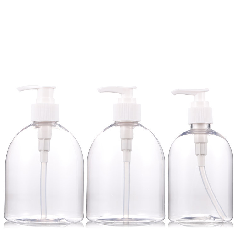 Transparent hand sanitizer bottle pet plastic new hand sanitizer bottle 50ml-500ml