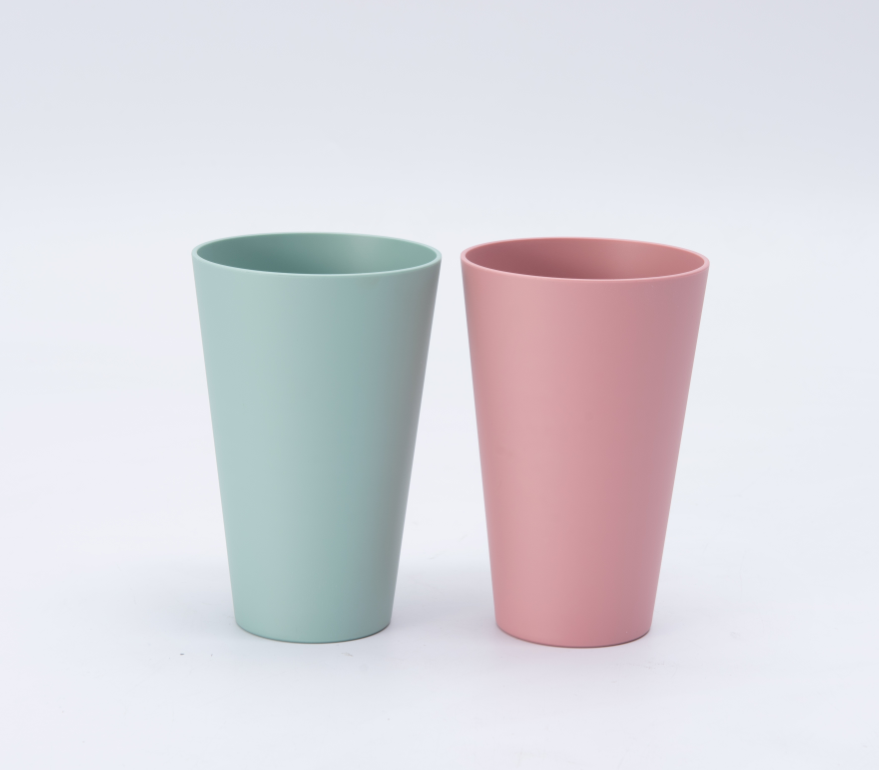 THVALUE Wholesale High Quality PLA Coffee Cup Compostable Cold PLA Plastic Cup With Silica Gel
