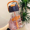 THVALUE BPA FREE Infuser Water Bottle cute, Fruit Infuer Water Bottle For Sport, High Quality Water furit Infuser Bottle 500ml /750ml