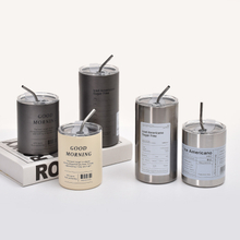 THVALUE 350ml/600ml Iced Coffee Stainless Steel Tumbler with Lid And Straw, 12 Oz Sublimation Tumblers, 20 Oz Coffee Tumbler Factory