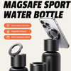 THVALUE Leak Proof Sport MagSafe Magnetic Bottle Stainless Steel Insulated Water Bottle With Magsaft Phone Mount