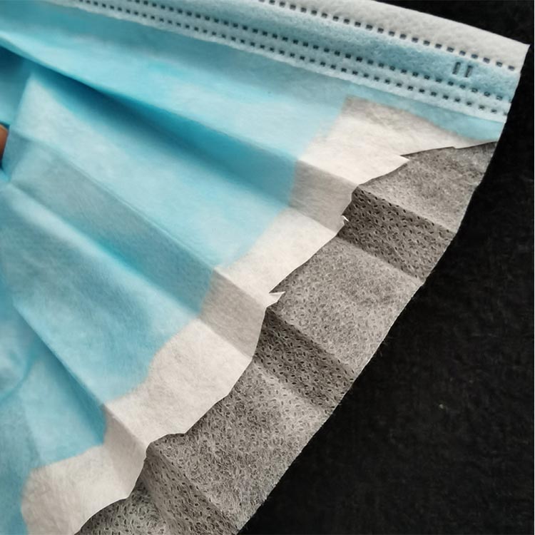 Disposable Mask Melt-blown Nonwovens Three-layer Protective Medical Surgical Mask