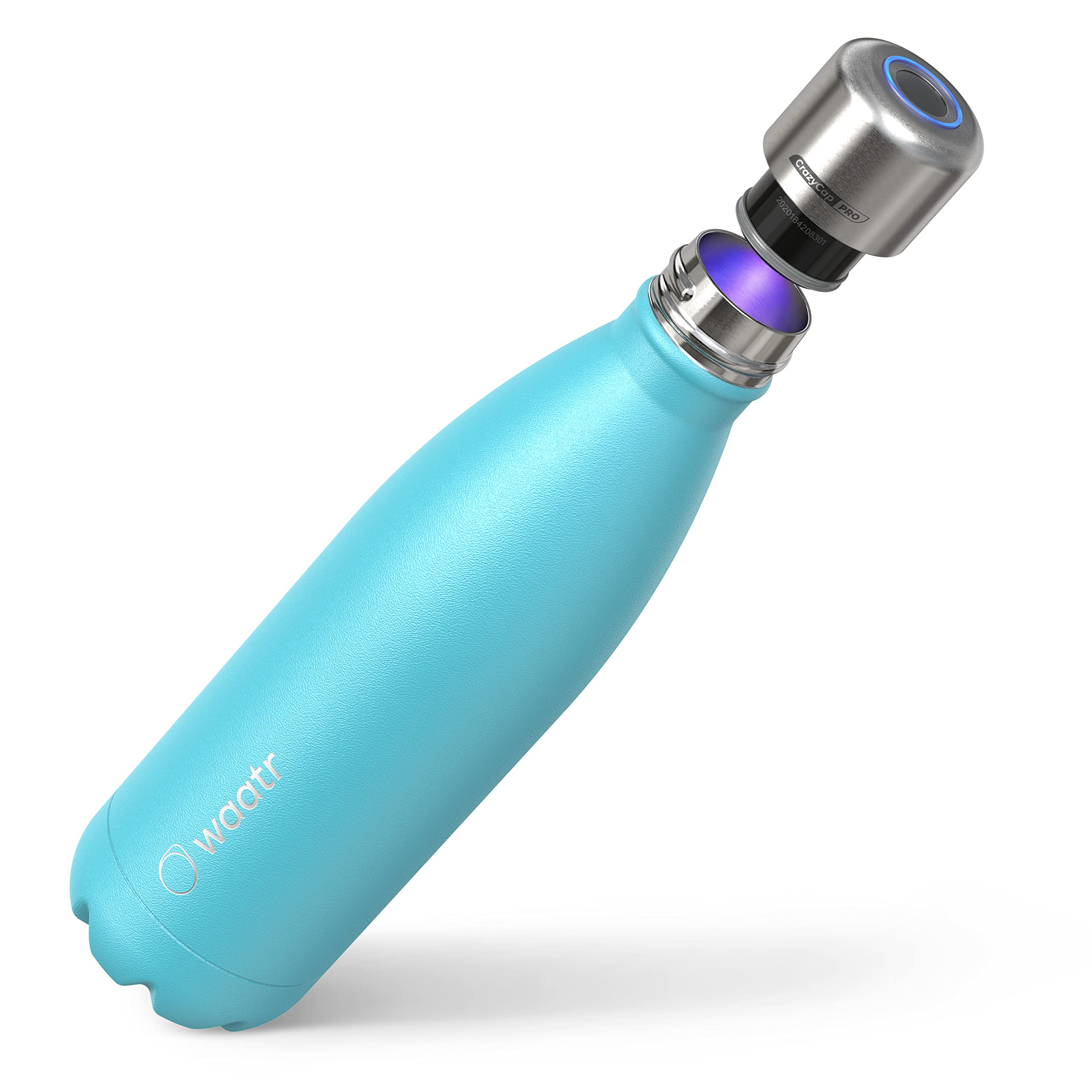 THVALUE Self-Cleaning Insulated Bottle, UV Water Bottle Purifier, Self cleaning stainless steel water flask