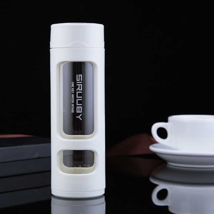 Hot Selling Product Promotional Christmas Gift Leakproof BPA Free Portable Borosilicate Glass Water Bottle