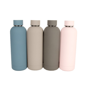 Double Steel 500ml Vacuum Flask and Stainless Steel Water Bottle