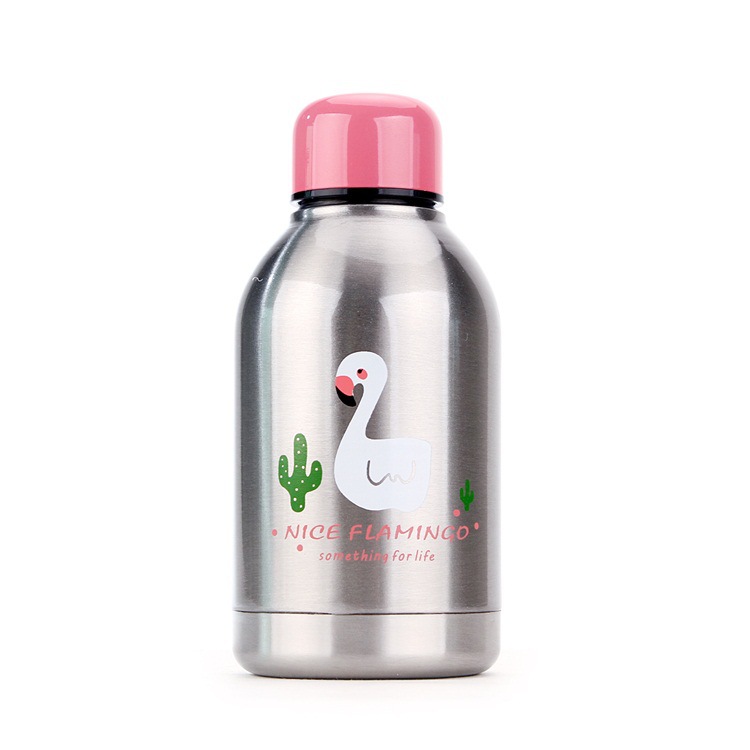  Flamingo Couple Bottle