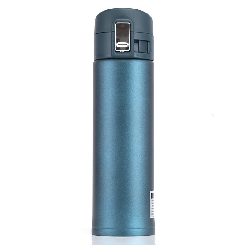 Bouncing Thermos Bottle Stainless Steel Insulated Cup Double Wall Water Bottle Portable Vacuum Flask Coffee Thermal Mug