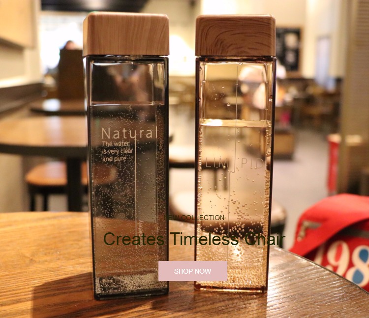 promotion trasparente water bottle supplier