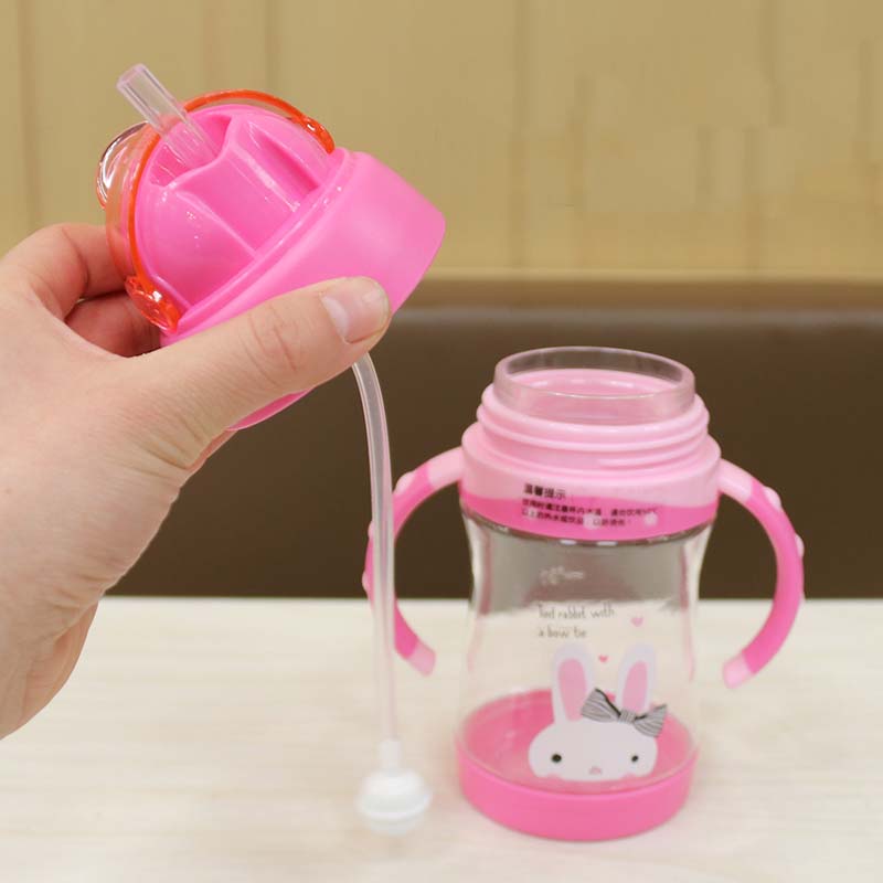 kid straw water bottle