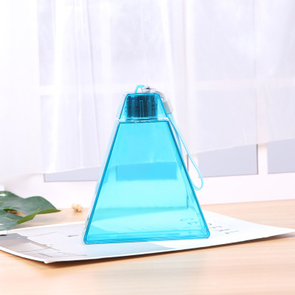 Cute Creative Watermelon Cup portable handle custom LOGO Triangle Water bottle