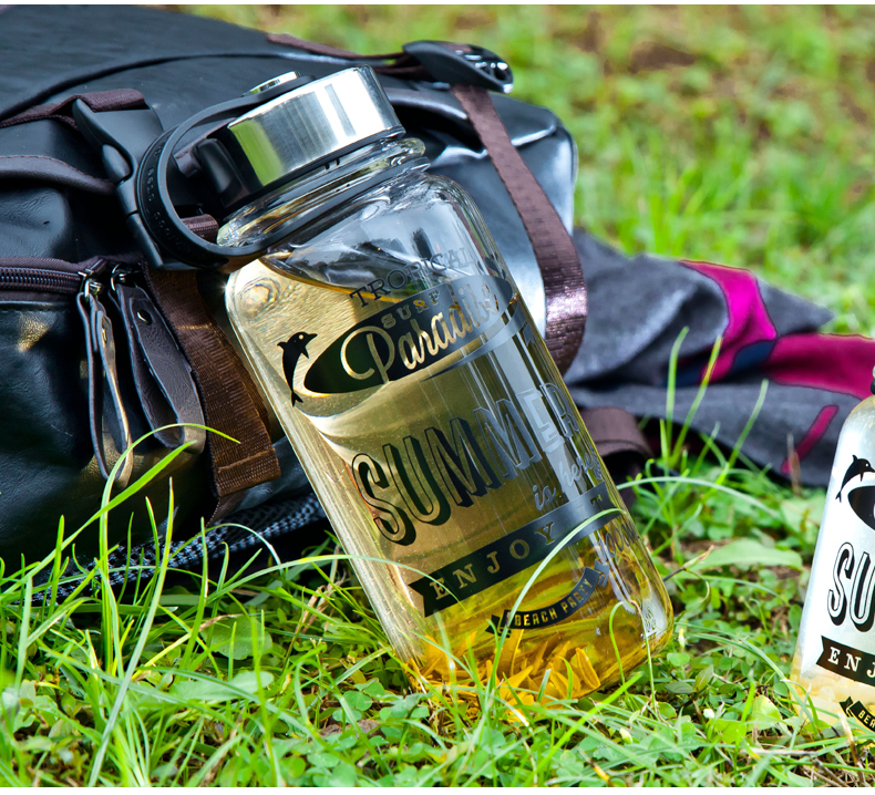 BPA free glass bottle with filter supplier