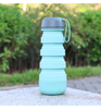 Amazon Hot selling FDA Approved Food-Grade Silicone water bottle 