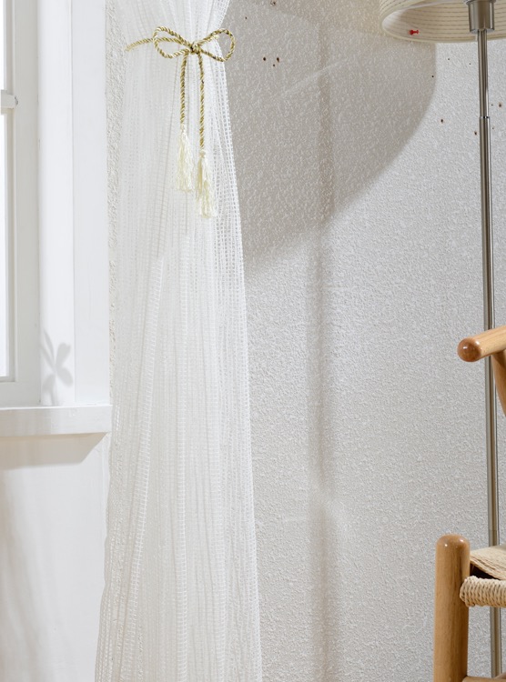 Handmade Curtain Fabric Window Voile