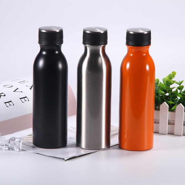 Custom fashion outdoor travel space kettle portable sports stainless steel insulation bottle