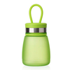 Plastic creative pudding bottle anti-fall portable student water bottle
