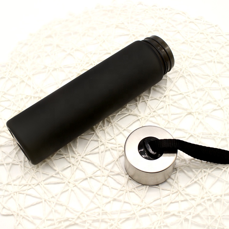 Wholesale Custom Drinking Water Bottles Portable Logo Add Fashionable Modern Plastic Water Bottles With Rope
