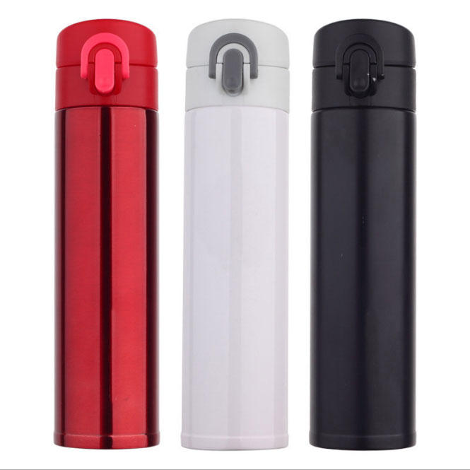 350 Ml Thermos Flask, Stainless Steel Vacuum Bottle, Douoble Wall Vaccum Flask