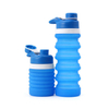 Colorful Simple Customized Car Travel Cup Portable PP Silicone Folded Water Bottles