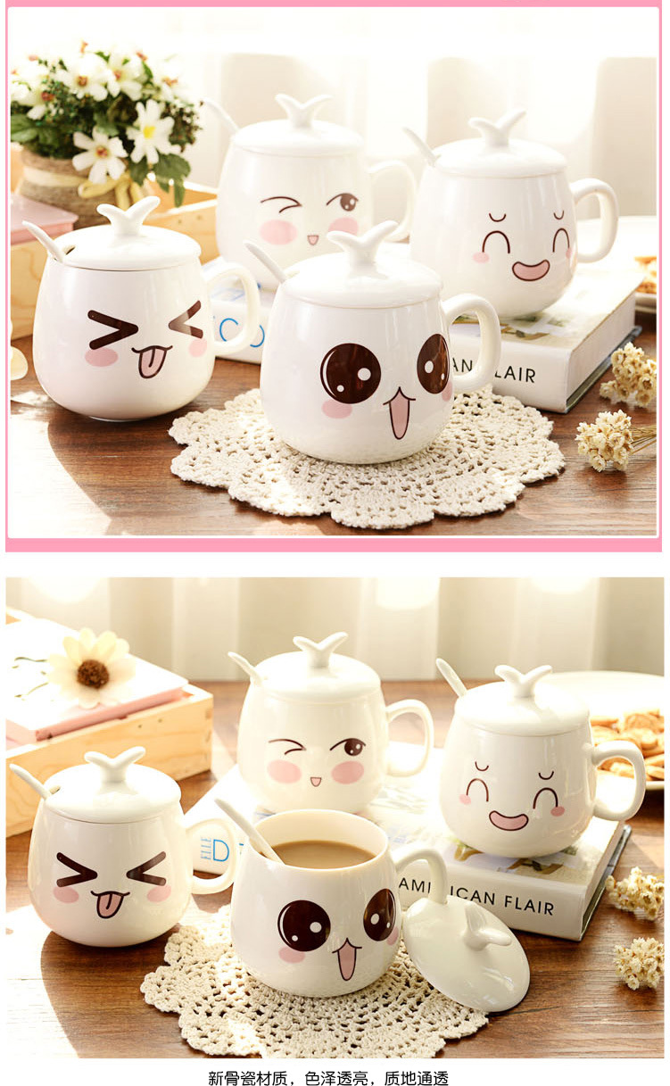  couple Ceramic Mark Cup