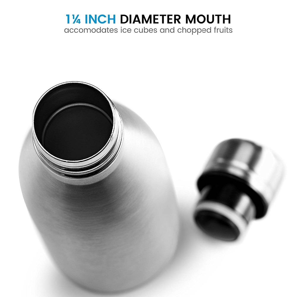 Double-Wall Insulated Vacuum Flask Stainless Steel Water Bottles Cola Water Beer Thermos for Sport Bottle
