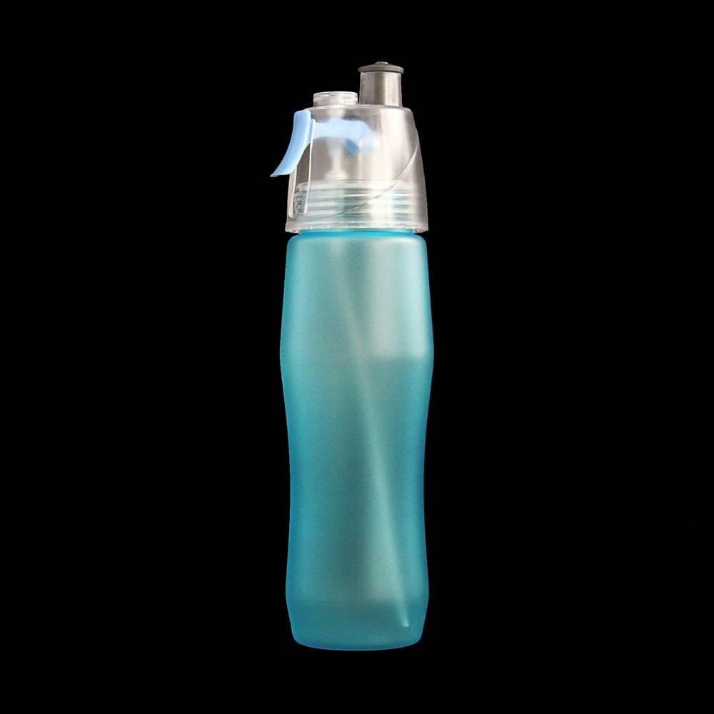 Mist Spray Drinking Plastic Water Bottle