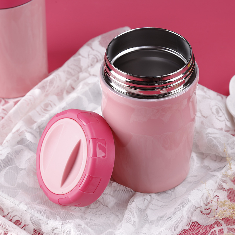 High Quality Hot 24 Hours Food Heated Stainless Steel Bottle for Kids, Vacuum Flask Thermos