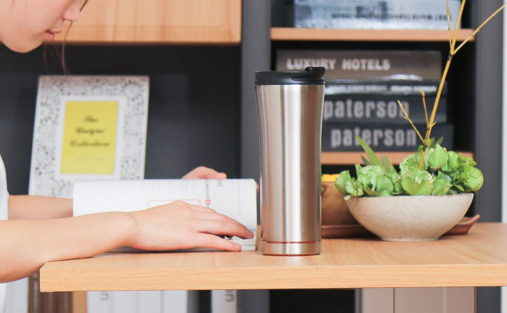  Wholesale Creative Gift Cups 304 Stainless Steel Won`t Fall Coffee Magic Not To Pour Cup Customized